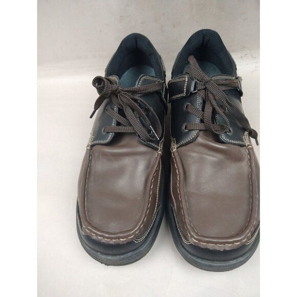 Orthofeet 422 Baton Rouge Men's Brown Black Comfort Shoes Size 12 D - Picture 2 of 9